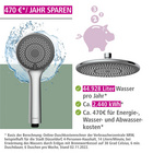 Duschsystem Watersaving Chrom höhenverstellbar WENKO