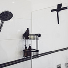 Badezimmerwischer „Mola“ Silikon Schwarz WENKO