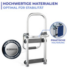 Badewannen-Einstiegshilfe „Secura“ Anthrazit Maximex