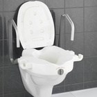 WC-Sitz Erhöhung „Secura“ mit Stützgriffen WENKO