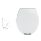 WC-Sitz „Secura Comfort L“ mit Sitzflächenerhöhung WENKO