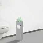 Stand WC-Garnitur „Imon 6-in-1“ mit Ablage Grau matt WENKO