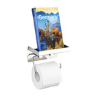 Toilettenpapierhalter 2-in-1 Edelstahl WENKO