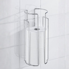 Toilettenpapier-Ersatzrollenhalter Chrom 2er Set WENKO