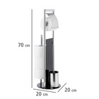 WC-Garnitur & Handtuchständer „Ravina“ 3in1 WC-Set WENKO