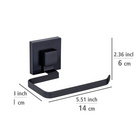 WC-Set „Vacuum-Loc® Quadro“ Schwarz WENKO