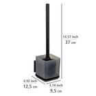 WC-Set „Vacuum-Loc® Quadro“ Schwarz WENKO