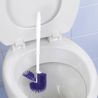 WC-Hygiene-Garnitur Lila 2er-Set mit Randbürste Maximex