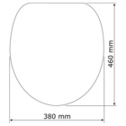 Premium WC-Sitz „Muschel“ Duroplast WENKO