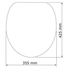 WC-Sitz „Buche Natur“ WENKO