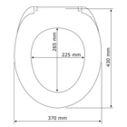 WC-Sitz „Buche Natur“ WENKO