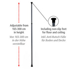 Hauptstange Herkules Schwarz WENKO