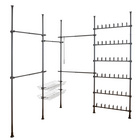 Teleskop-Schuhregal Herkules Shoes Schwarz WENKO