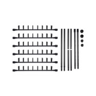 Teleskop-Schuhregal Herkules Shoes Schwarz WENKO