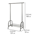 Kleiderständer Profi Schwarz WENKO