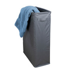 Wäschesammler Slim 46 l Anthrazit WENKO