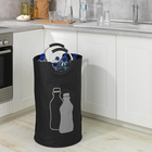 Flaschensammler Jumbo 69 l Schwarz WENKO