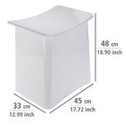 Badhocker Wing 2-in-1 Weiß WENKO