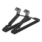 Kleiderbügel „Sascha“ Schwarz 20er Set WENKO