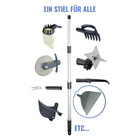 Gartenrechen mit Teleskopstiel MAXIMEX