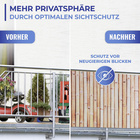 Balkon-Sichtschutz Bambus MAXIMEX