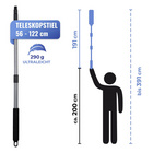 Straußenfeder-Staubwedel mit Stiel MAXIMEX