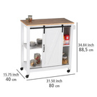 Küchenwagen Landhaus mit Rollen WENKO