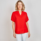Bluse "Sabine" Amélie di Santi orange