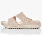 Pantolette „Julie" beige