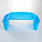 Betttablett blau