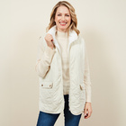Wendeweste "Emilia" beige