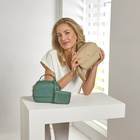 Handtasche "Geli" mit Geldbörse sandfarben