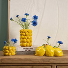 Vase Zitronen liegend aus Keramik