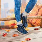 Komfort-Boots "Gloria" blau