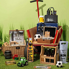 Spardose "Traktor" aus Keramik