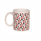 Tasse mit Herzchen & Plüschteddy im Geschenkkarton