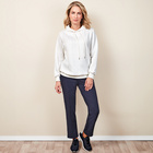 Bengalin-Hose mit Fleece blau