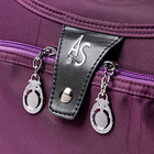 Handtasche "Farah" wasserdicht waldbeere