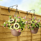 Wandhaken für Blumenampel 2er-Set