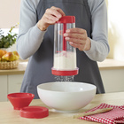 Mehlsieb Puderzuckerstreuer 2-in-1 Basilico