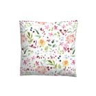 Castell Baumwoll Seersucker Bettwäsche Blüten weiß, 1x 155x220 cm + 1x 80x80 cm