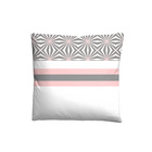 Castell Baumwoll Renforce Bettwäsche Streifen & Sterne  silber/grau, 1x 155x220 cm + 1x 80x80 cm