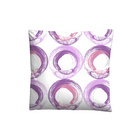 Castell Baumwoll Renforce Bettwäsche Kreise viola, 1x 135x200 cm + 1x 80x80 cm