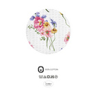 biberna Seersucker Bettwäsche Sommerblumen pink, 1x 135x200 cm + 1x 80x80 cm