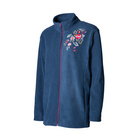 Fleece-Jacke "Blüte" navy