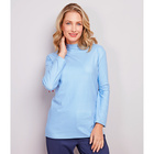 Langarmshirts weiß-marine-blau 3er-Set