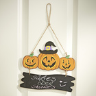Türschild "Halloween" zum Selbstbeschriften mit Kreide Eldo