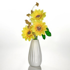 Keramikvase mit künstlichen Sonnenblumen Eldo
