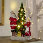 Weihnachtsdeko Mrs. & Mrs. Santa unterm Weihnachtsbaum Eldo