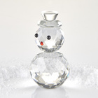 Glas-Miniatur "Schneemann"